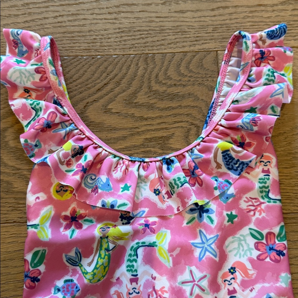 Flap Happy Ruffle Mermaid One Piece - 8 - Picture 3 of 7
